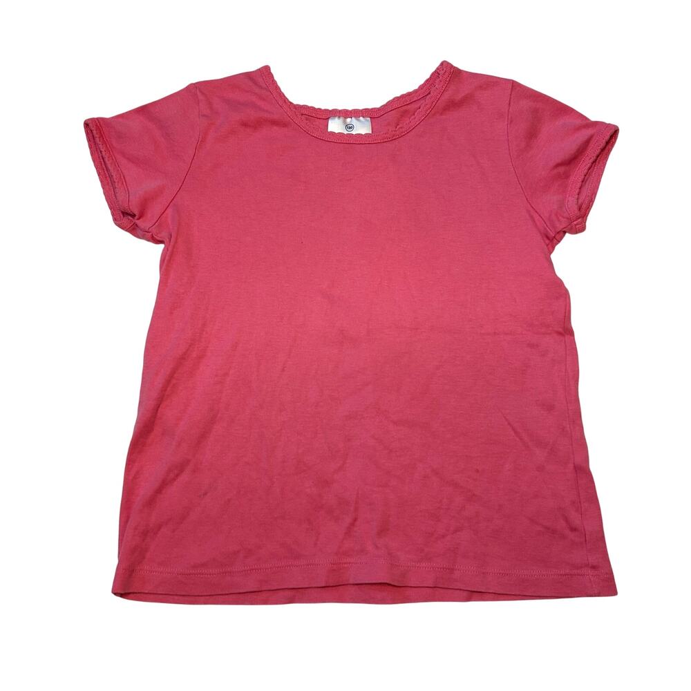 Hanna Andersson 100% Pima Cotton Berry Pink Top 130